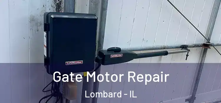 Gate Motor Repair Lombard - IL